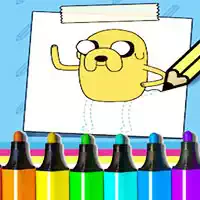adventure_time_how_to_draw_jake Igre