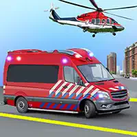 Ambulance Rescue Game Elicottero Ambulanza
