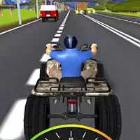 Atv Motorvejstrafik skærmbillede af spillet