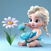 baby_elsa_flower_care بازی ها