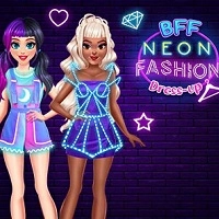 bff_neon_fashion_dress_up Խաղեր