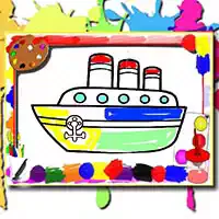 boats_coloring_book Тоглоомууд