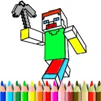 bts_minecraft_coloring Jocuri