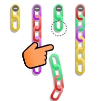 chain_color_sort ເກມ