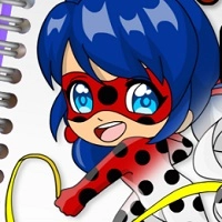 chibi_dotted_girl_coloring_book Hry