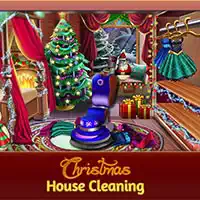 Limpieza De La Casa De Navidad captura de pantalla del juego
