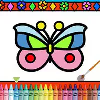 Kelebekleri Renklendirin Ve Süsleyin oyun ekran görüntüsü