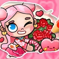 coloring_book_avatar_valentines ເກມ