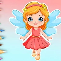 Coloring Book: Fairy