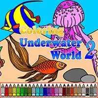 رنگ آمیزی دنیای زیر آب 2 اسکرین شات بازی