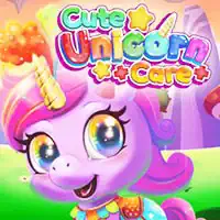 Cute Unicorn Care រូបថតអេក្រង់ហ្គេម
