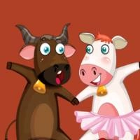 Танцуваща Крава И Спасяване На Бик