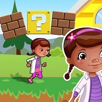 dottie_doc_super_adventure_run_corona_virus_shoo гульні