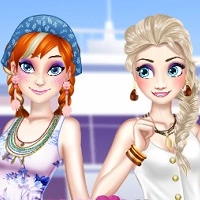 elsa_and_anna_spring_break গেমস