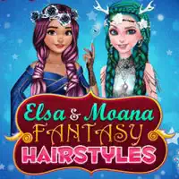 elsa_and_moana_fantasy_hairstyles 游戏