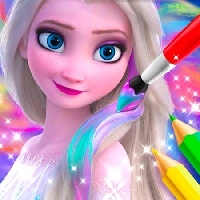 elsa_frozen_coloring Lojëra