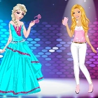 elsa_vs_barbie_fashion_contest بازی ها