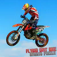 Flying Dirt Bike Stunts Puzzle