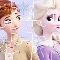 frozen_sister_jigsaw เกม