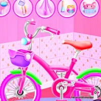 girl_bike_fix_washing_salon 游戏