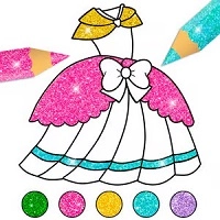 glitter_dress_coloring Ігри