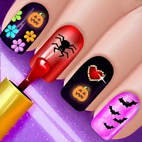 glow_halloween_nails เกม