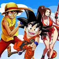 Goku, Luffy Və Mai Run