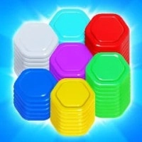 hexa_sort_3d เกม