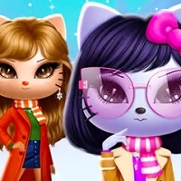 kitty_squad_winter_dress_up Juegos