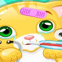 Little Cat Doctor Pet Vet Games