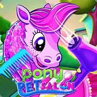 Kleiner Pony-Haustiersalon