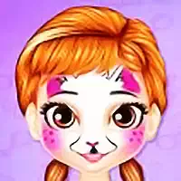 little_princess_anna_face_painting თამაშები