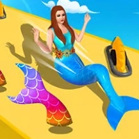 mermaid_tail_run_3d بازی ها