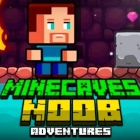 minecaves_noob_adventures Jocuri