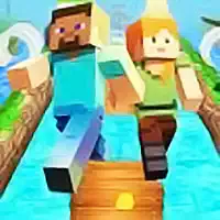 minecraft_endless_runner ហ្គេម