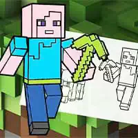 minecraft_fun_coloring_book Spil