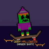 Obby Halloween Nguy Hiểm Skate