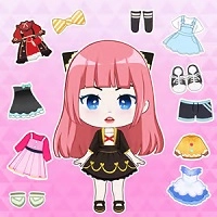 pencil_girl_dress_up ເກມ