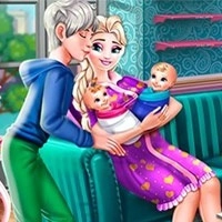 pregnant_elsa_twins_birth গেমস