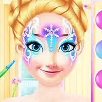 princess_christmas_face_painting თამაშები