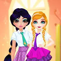princesses_bff_rush_to_school Ігри