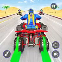 เกมยิงจราจร Quad Bike 2020: เกมจักรยาน