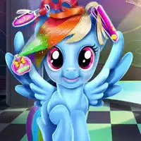 rainbow_pony_real_haircuts ألعاب