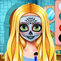 sister_halloween_face_paint بازی ها