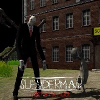 slenderman_lost_at_school 游戏