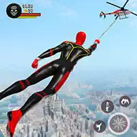 spiderman_rope_hero_3d гульні