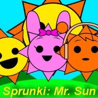 sprunki_mr_sun_mod ហ្គេម