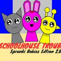 sprunki_school_house_trouble_babies_20 Ойындар