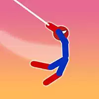 super_hero_flip_spider_stickman_hook O'yinlar