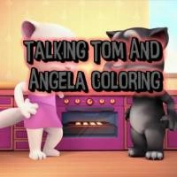 talking_cat_tom_and_angela_coloring Тоглоомууд
